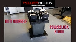 DIY PowerBlock Stand