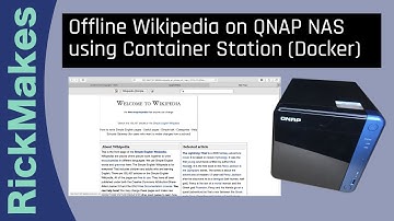 Offline Wikipedia on QNAP NAS using Container Station (Docker)