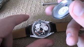 How to remove the back off a Tag Heuer watch - YouTube