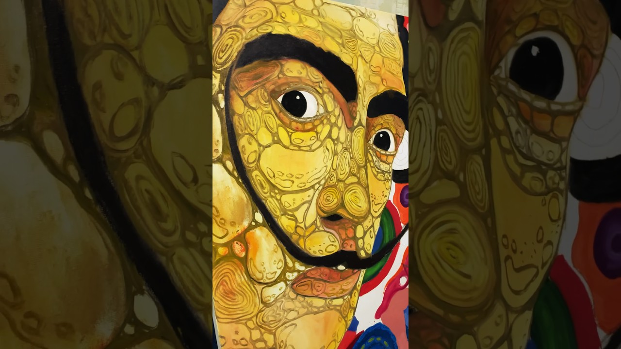 Картина “ Сальвадор Дали ” [ Сюрреализм ] Алина Духарт 