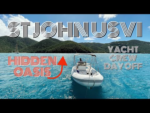 US Virgin Islands🏖St John, Maho Bay, Cruz Bay☀️Yacht Crew Travel Vlog