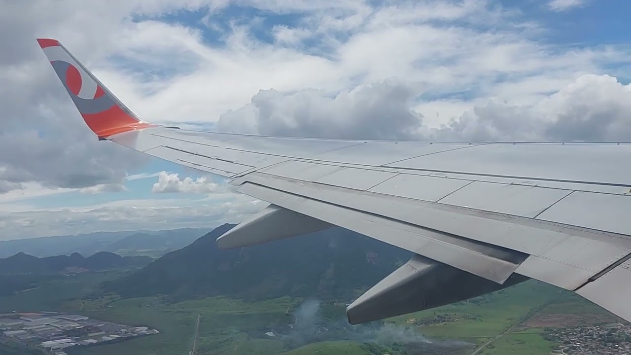 Decolagem em Vitória ES