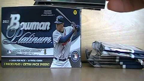 2011 Bowman Platinum Blaster!