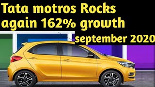 Top selling car September 2020.! Tata  motors  Rocks  once again