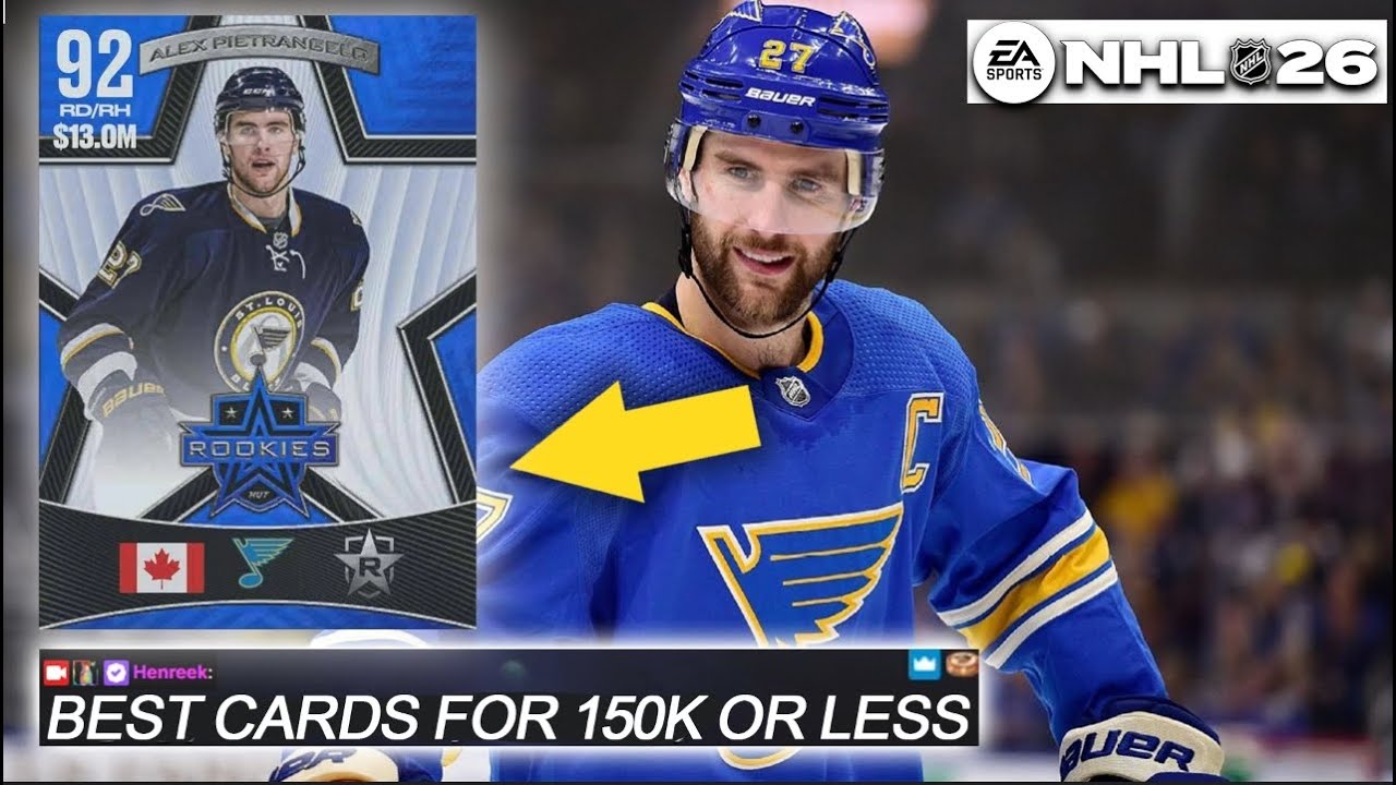 ЛУЧШИЕ КАРТОЧКИ ДЛЯ ПОКУПКИ ЗА 150 ТЫСЯЧ ДОЛЛАРОВ И ДО НИХ В NHL 26 HUT