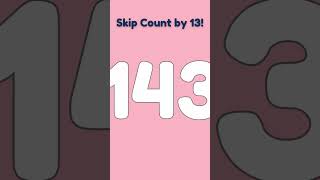 Celebrity 🎵 Skip Count by 13 | Easy Tune | Fun Math Song for Kids #mathforkids #skipcounting #countby13 Wealth