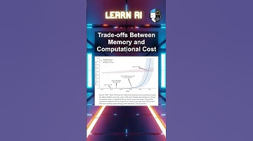 Trade-offs Between Memory and Computational Cost #ai #artificialintelligence #machinelearning