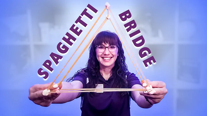 Build your own bridge out of pasta | STEM Activity