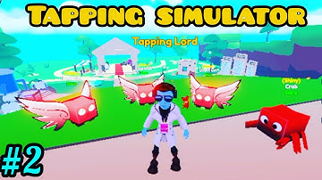Mines island unlocked Tapping simulator #2 / roblox/ new gaming😃