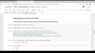 Task: Supervised ML #GripFeb21