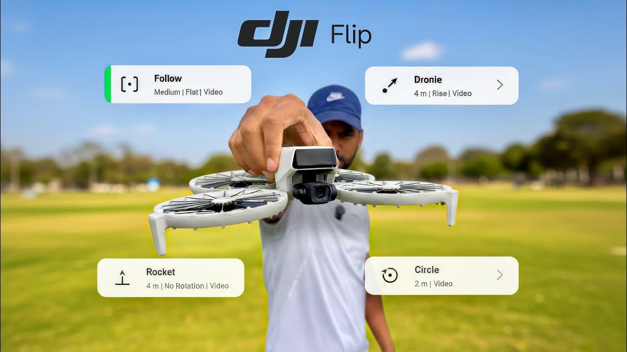 Así funcionan los MODOS AUTOMÁTICOS del DJI Flip | (te sorprenderá)