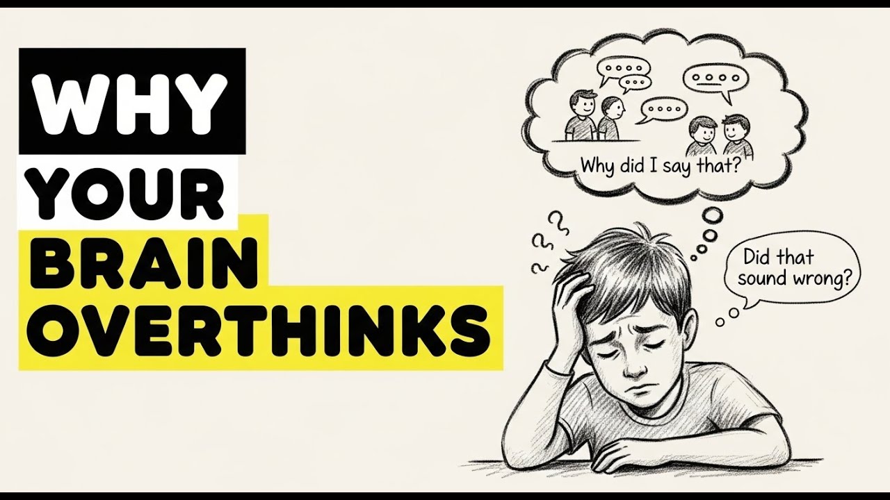Why Does Your Brain Overthink Everything? - YouTube