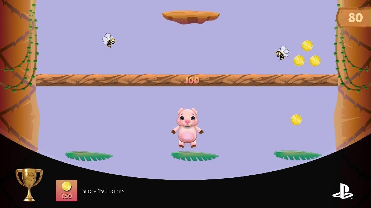 Xump Jump ~ Score 150 points Trophy