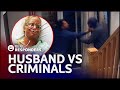 He Fought 3 Masked Intruders to Save His Wife (Caught on Video Call)