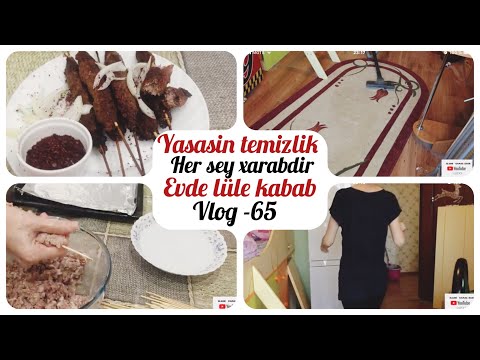 IPIN UCUNU QACIRMISAM 🤦‍♀️ | EVDE LULE KABAB BISIRDIM 🥓 | TEMIR BITDI 😎💪🏼 | #gunlukvlog-65