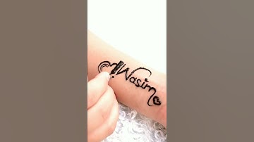 Wasim Name 😘 Swat Writes 94 ~ Writing Names Designs