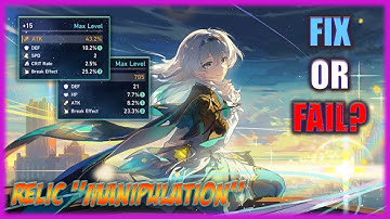 How Accurate is Relic “Manipulation” in 2025? | Honkai: Star Rail Account Review