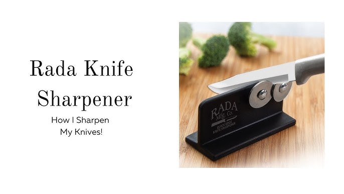 Quick Edge Knife Sharpener  Easy and Convenient - Rada Cutlery