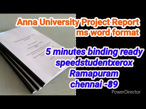 anna university ug project thesis format