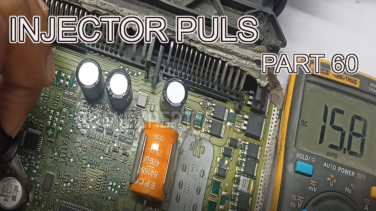 INJECTOR MOSFET GATE PULSE .ECM REPAIR .ECU REAPIR .ECM EXPERT PART 60