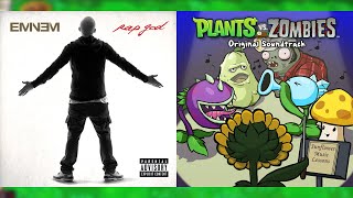 [Rap God - Graze The Roof] Eminem   PvZ