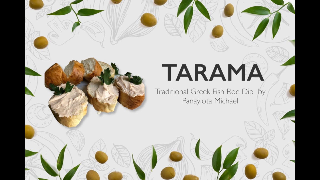 How To Make The Best Taramasalata By Panayiota Michael