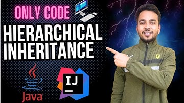 hierarchical inheritance in java | hierarchical structure | oop |@Skills021