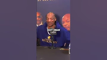 Thumbnail of Snoop Dogg Admits Eazy-E Beat Was 🔥 Even During Their Beef! 😂🎶