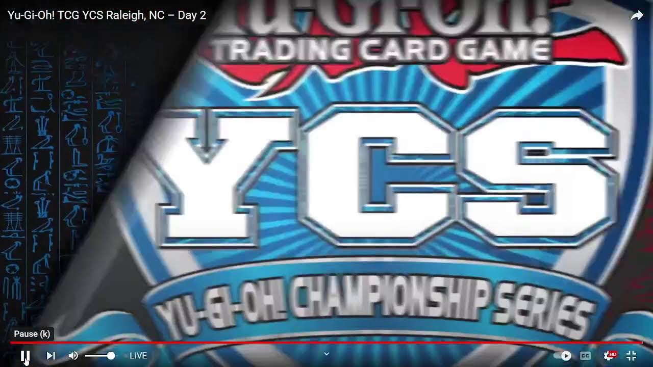 Yu Gi Oh TCG YCS Raleigh NC  Day 2