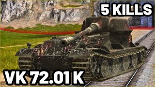 VK 72.01 K | 8.2K DAMAGE | 5 KILLS | WOT Blitz Pro Replays