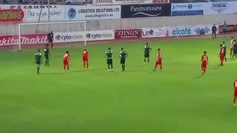 Πέναλτι Χριστοφή 2-0 (Νέα Σαλαμίνα - Ομόνοια)