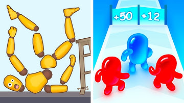 Kick & Break The Ragdoll Games Vs Join Blob Clash❤️‍🔥🐔❤️‍🔥Walkthrough Max Gameplay TNY4633