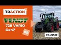 Lessai du tracteur fendt 728 vario gen7  traction 09