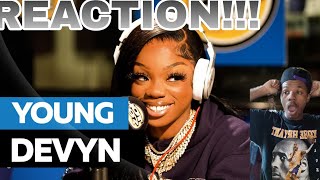 SHE SPAZZ TF OUT!!!| Young Devyn | Funk Flex | #FunkFlexFreestyle (REACTION!!!)