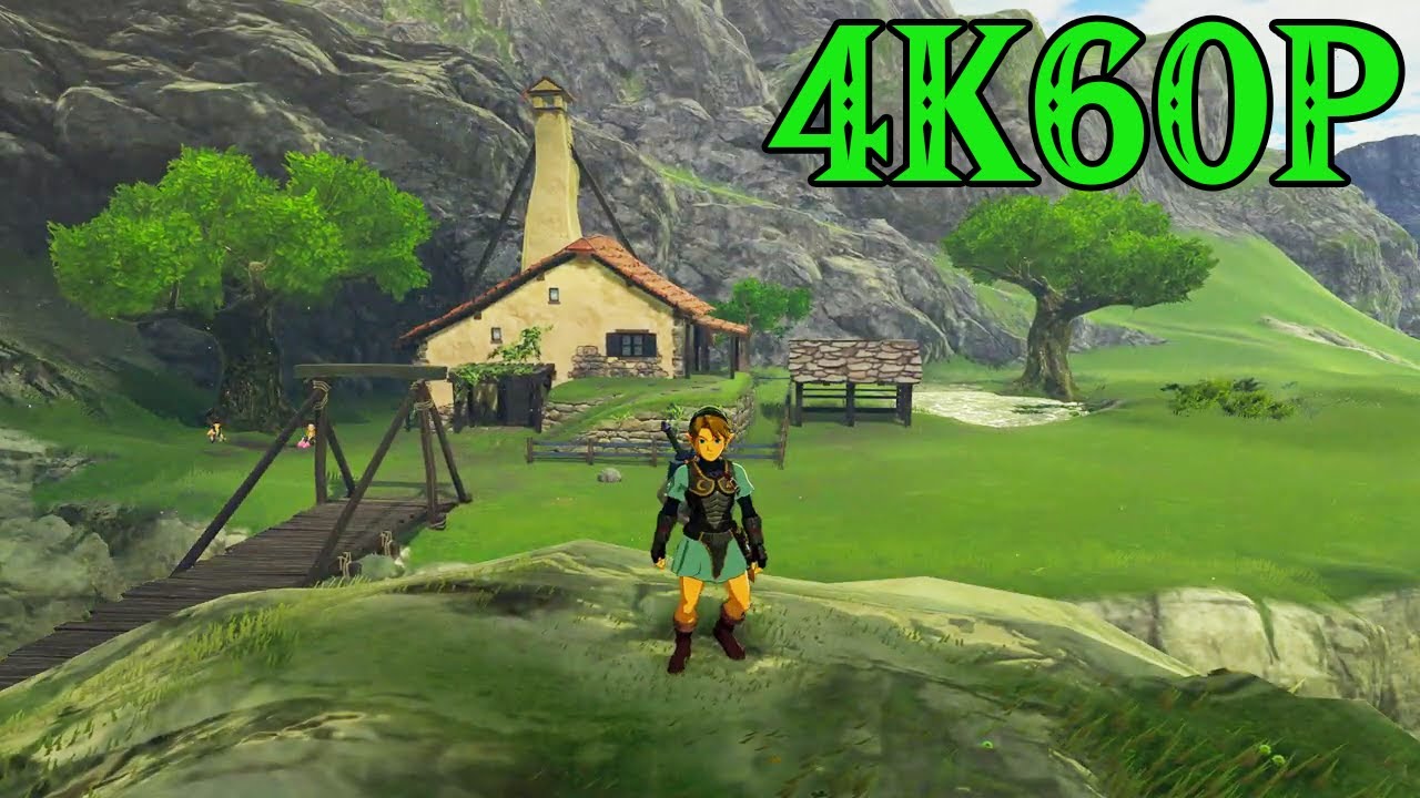 [2160p60] Link bekommt sein eigenes Haus (4K-60PVersion/BotW)