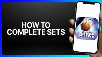 How To Complete Sets in NBA Live Mobile Basketball Tutorial