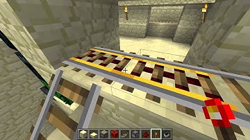 Minecraft Tutorial - Minecart System - Transit Station