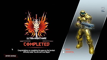 Doom Eternal Ultra Nightmare Completion