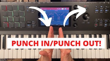 Akai MPC Key 61 Quick Tip - Punch In & Punch Out Recording Tutorial