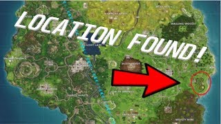 ''Follow The Treasure Map Found in Salty Springs'' LOCATION!