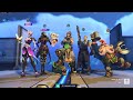 Overwatch - Zenyatta, Baptiste and Kiriko - Busan