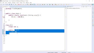 Java Final Keyword 2 - Initialize Blank Final Variable (Bangla | বাংলা)