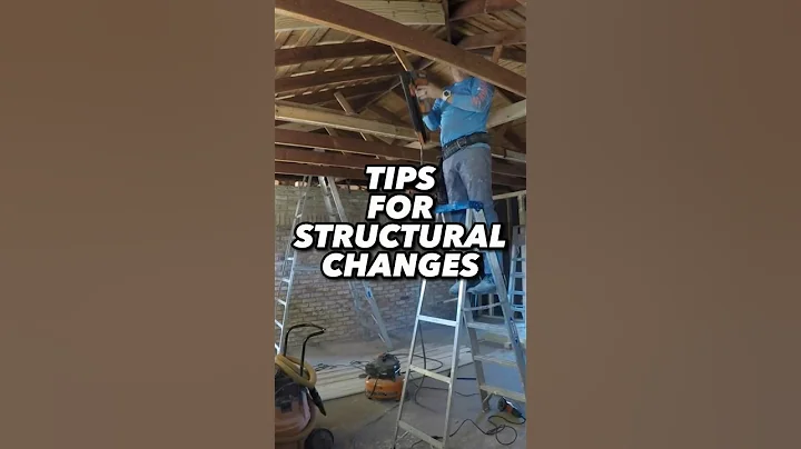 Project Update: Raise your ceiling height and create a vaulted ceiling! 🏠🔨 #homeimprovement #tips