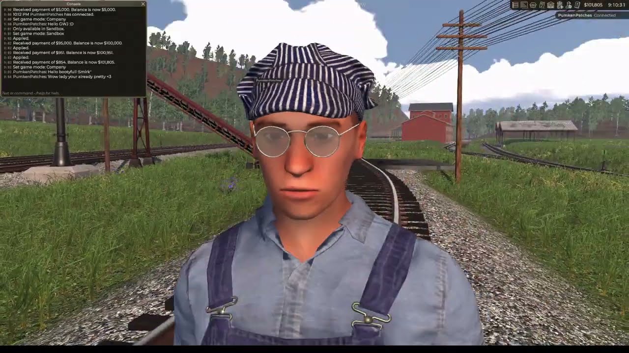 Railroader game play clips