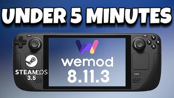 Install WeMod 8.11.3 on Steam Deck SteamOS 3.5 under 5 Minutes (World Record) #steamdeck #wemod