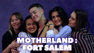 The cast of Motherland : Fort Salem reunited in Paris