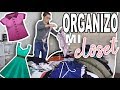 ORGANIZO MI CLOSET + MARIE KONDO | Break con Valen