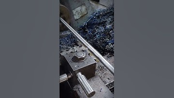 tiện trục trơn #machining #metalworking #machinetools #precision