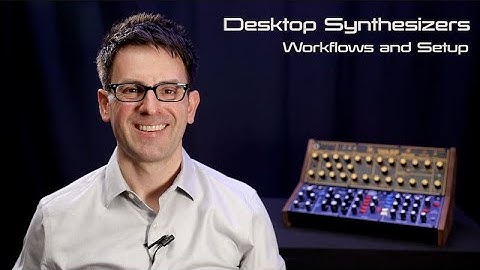 Desktop Synthesizers 🎹 Workflows and Setup w/ Behringer WASP and Model D 🐝