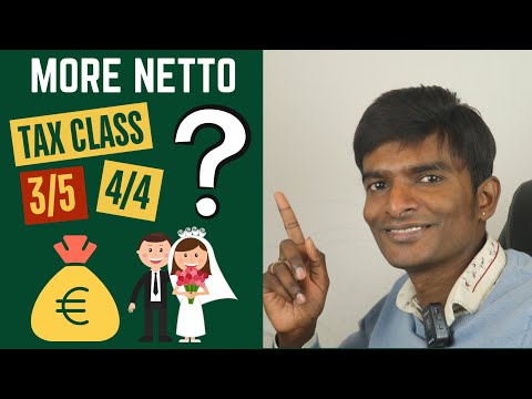 More Netto - Choosing right Tax class after marriage - Tax Class 3/5 or 4/4?
